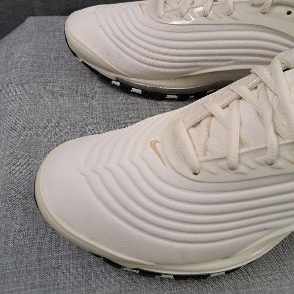 Nike Air Max Deluxe SE Shoes Sail Desert Ore Teal Tint A08284-100 Men's Size 9 - Picture 8 of 13